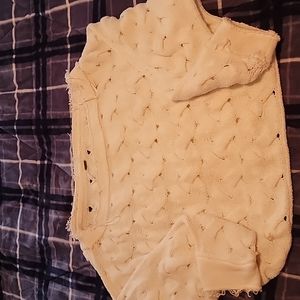 Free people crop top sweater